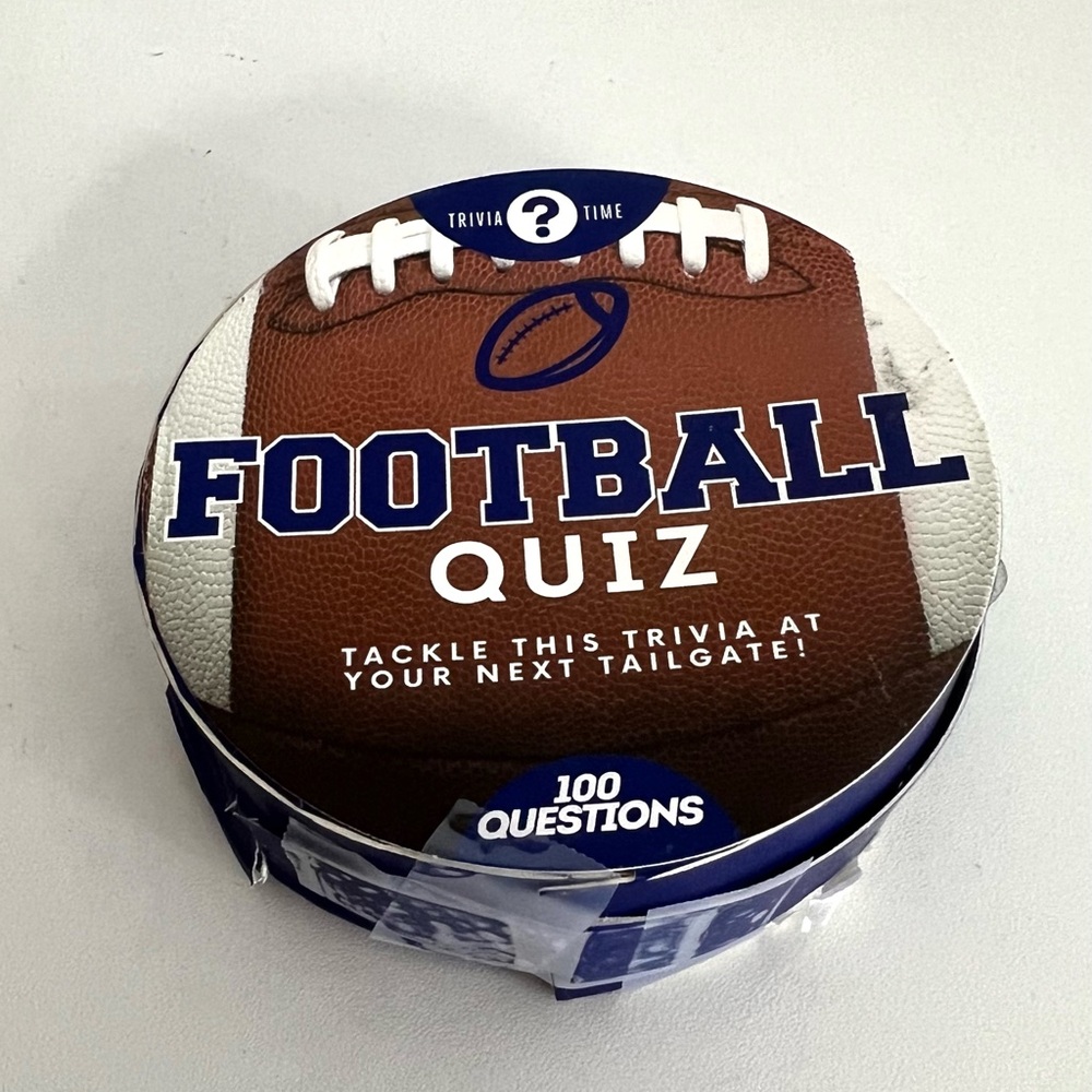 NFL Football Trivia Quiz 100 Questions Game